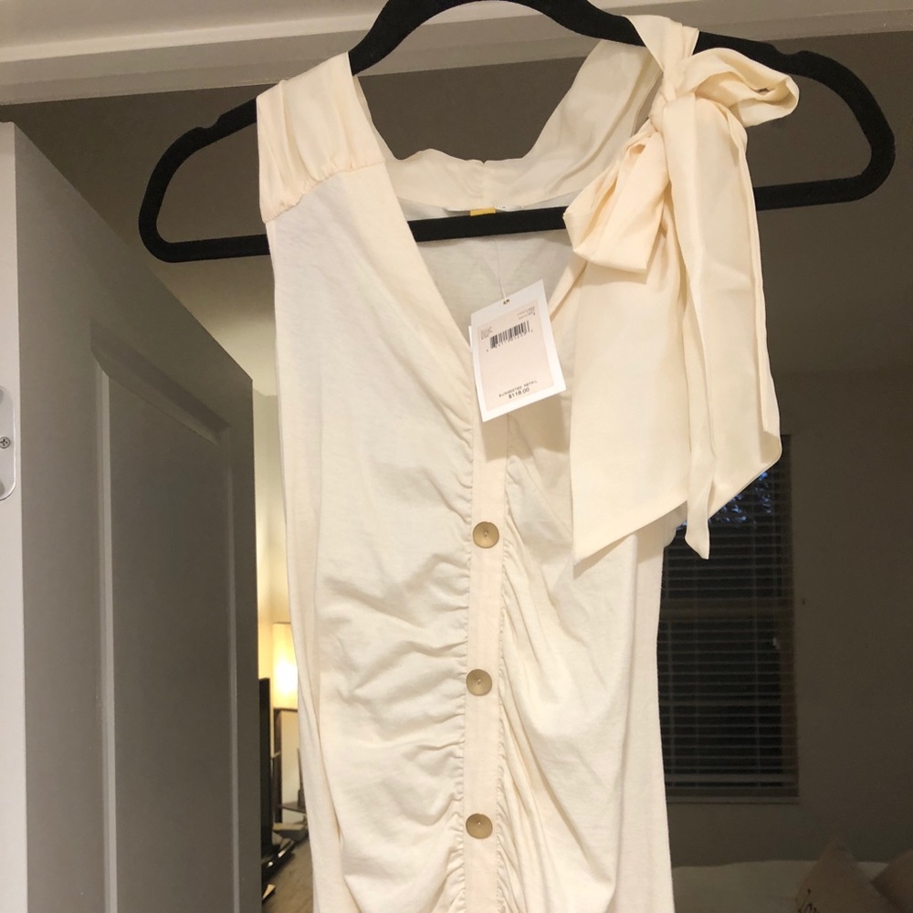 Beige Leifsdottir Sleeveless Top - S